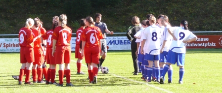 Damen Fußballmannschaft SV Gossersweiler-Spirkelbach gegen SpVgg Bad Bergzabern