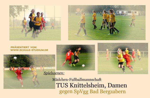 Mädchen Fußballmannschaft TUS Knittelsheim