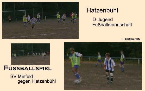 Mädchen Fußballmannschaft Bad Bergzabern gegen Hatzenbühl
