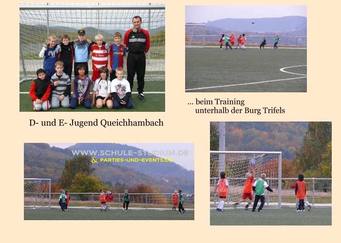 D-Jugend/E-Jugend Queichhambach. Trainingsfoto