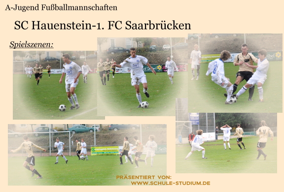 SC Hauenstein gegen 1. FC Saarbrücken