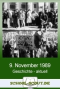 Der 9. November 1989 - Fall der Berliner Mauer 