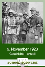 Der 9. November 1923 - Tag des Hitlerputsches e