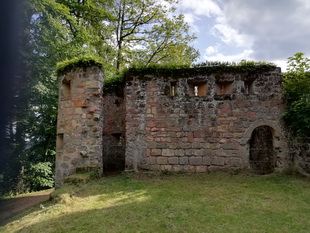 Die Burg Gräfenstein bei Merzalben (Südwestpfalz)