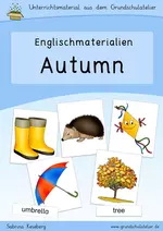Arbeitsblätter Herbst. Download Materialien Grundschule