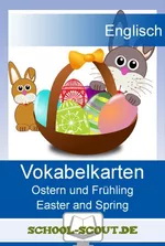 Vokabelkarten Ostern und Frhling / easter and spring