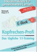 Kopfrechenprofi  - Mathe Arbeitsblätter zum downloaden