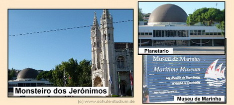 Lissabon. Museu de Marinha und Planetario
