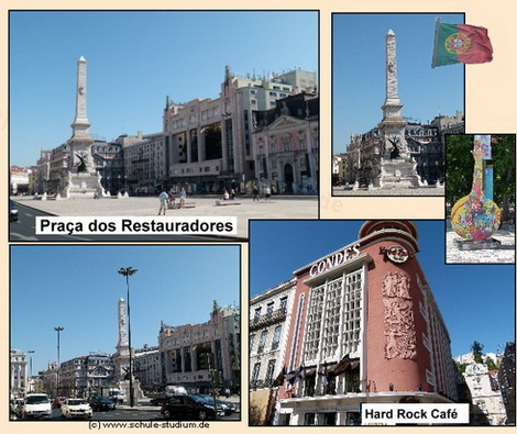 Lissabon. Praca dos Restauradores