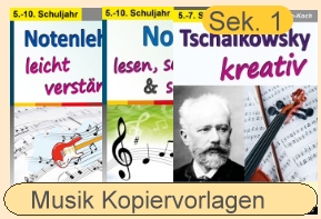 Musik Kopiervorlagen