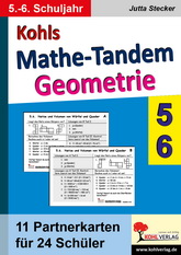 Mathe Kopiervorlagen mit Lösungen - Kohls Mathe Tandem Geometrie 5./6. Schuljahr