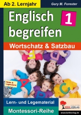 Englisch Kopiervorlagen (Montessori Schule) vom Kohl Verlag
