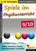 Physik Kopiervorlagen mit Lösungen