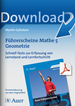 Mathematik Sekundarstufe I. Unterrichtsmaterialien/Arbeitsbltter zum Sofort-Downloaden