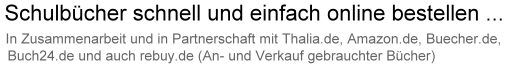 Schulbücher schnell & einfach online bestellen 