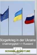 Ukraine Bürgerkrieg. Aktuelle Arbeitsblätter - Download