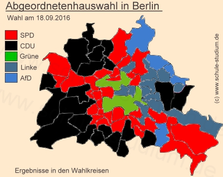 Berlin Abgeordnetenhauswahl 2016. Ergebnisse und Analysen