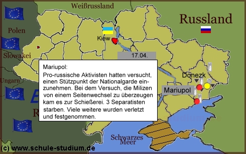 Ukraine. Schießerei in Mariupol(Ostukraine)