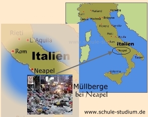 Italien - Müllproblem bei Neapel