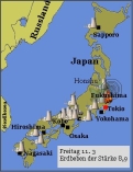 Erdbeben/Tsunami in Japan