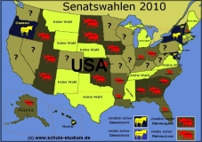 USA- Senatswahlen 2010- Prognose und Ergebnisse