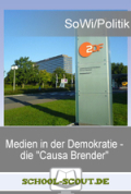 Medien und Demokratie - Welche Rolle haben die Massenmedien in der deutschen Politik?  - Sozialkunde/Wirtschaftskunde