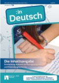 Deutsch Arbeitsblätter der Sek. OS/Sek. I (7.bis 8. Schuljahr)